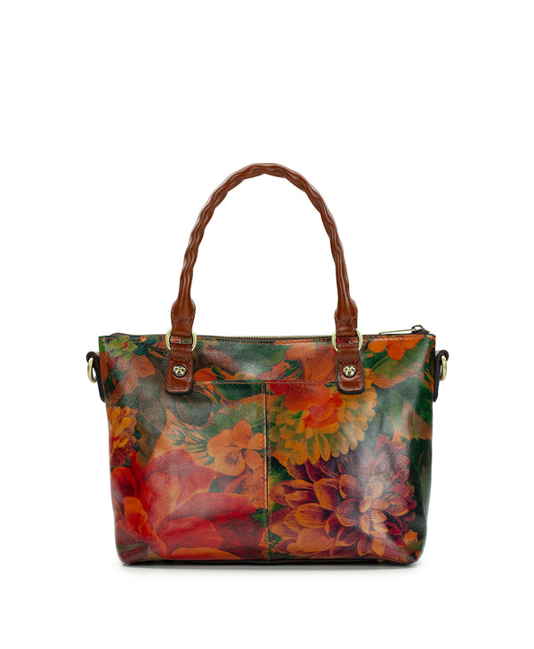 Patricia Nash Zora Top Handle Crossbody Multi Print