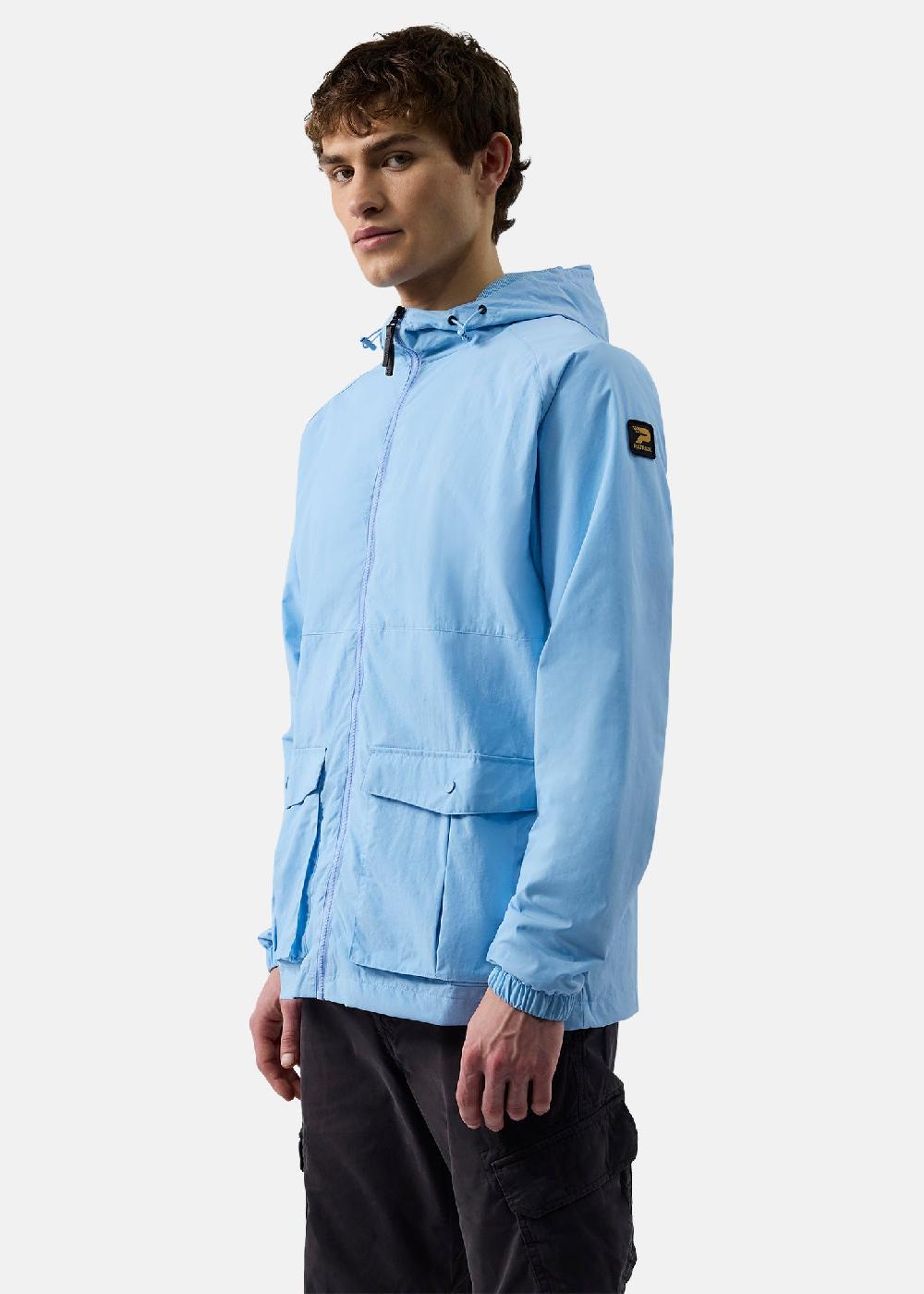 patrick Chapman Full Zip Jacket - Sky Blue