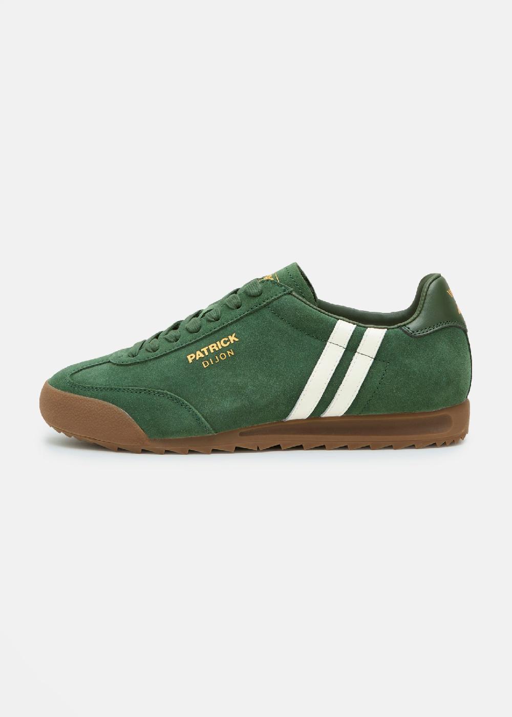 patrick Dijon Runner - Dark Green/Off White