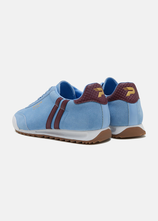 Patrick Dijon Trainer - Sky Blue/Burgundy/White
