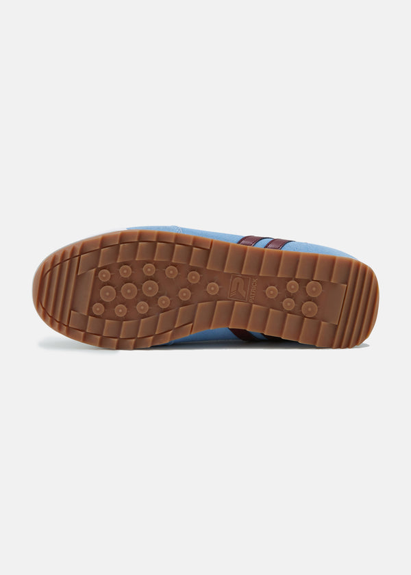 Patrick Dijon Trainer - Sky Blue/Burgundy/White