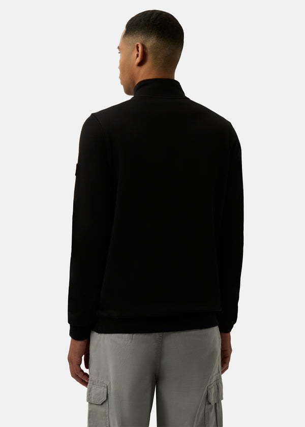 Patrick Harlem 1/4 Zip Top - Black