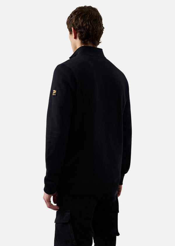 Patrick Harlem 1/4 Zip Top - Black