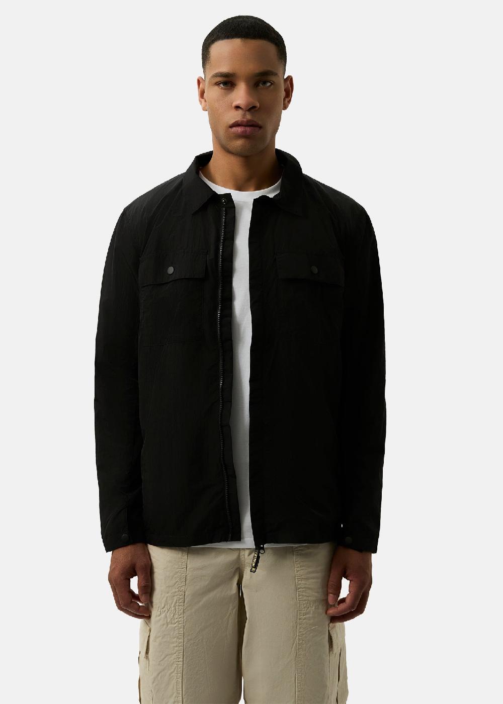 patrick Jackson Overshirt - Black