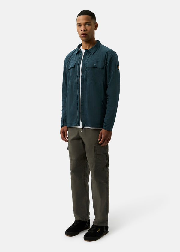 Patrick Jackson Overshirt - Dark Blue