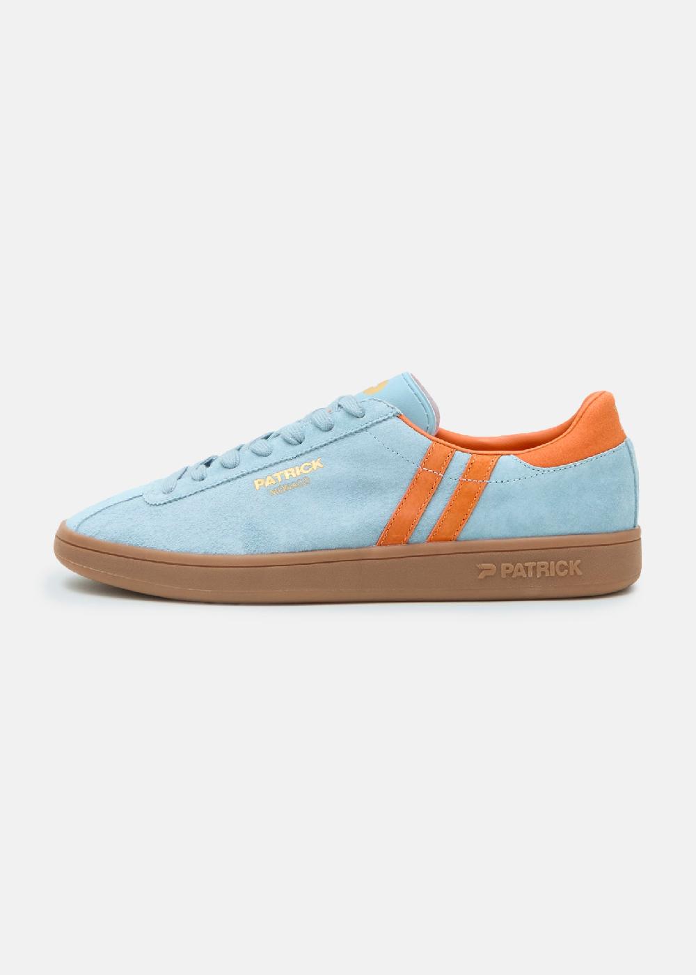 patrick Monaco Cupsole - Light Blue/Orange