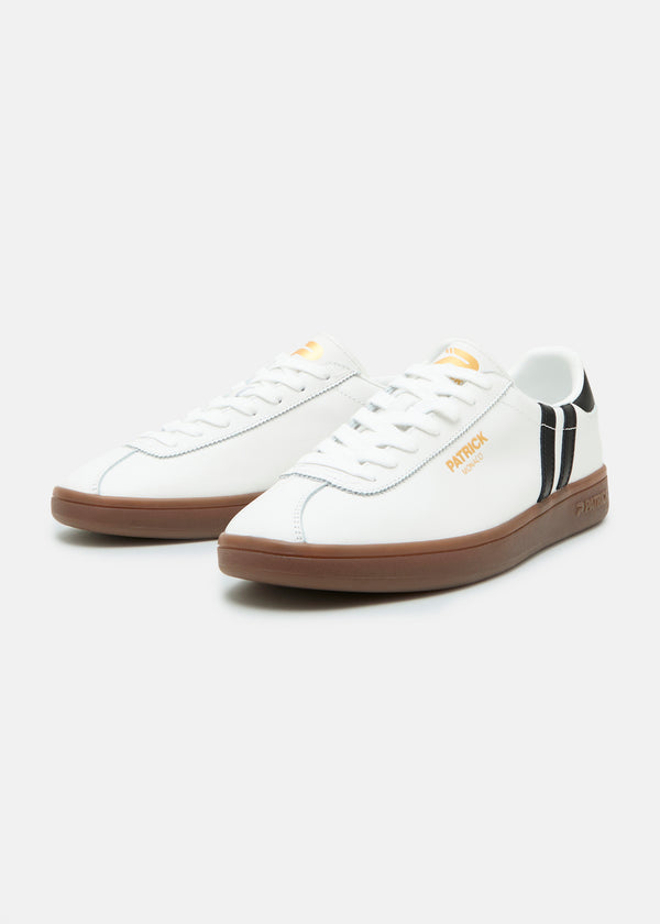 Patrick Monaco Cupsole - White/Black/Dark Gum