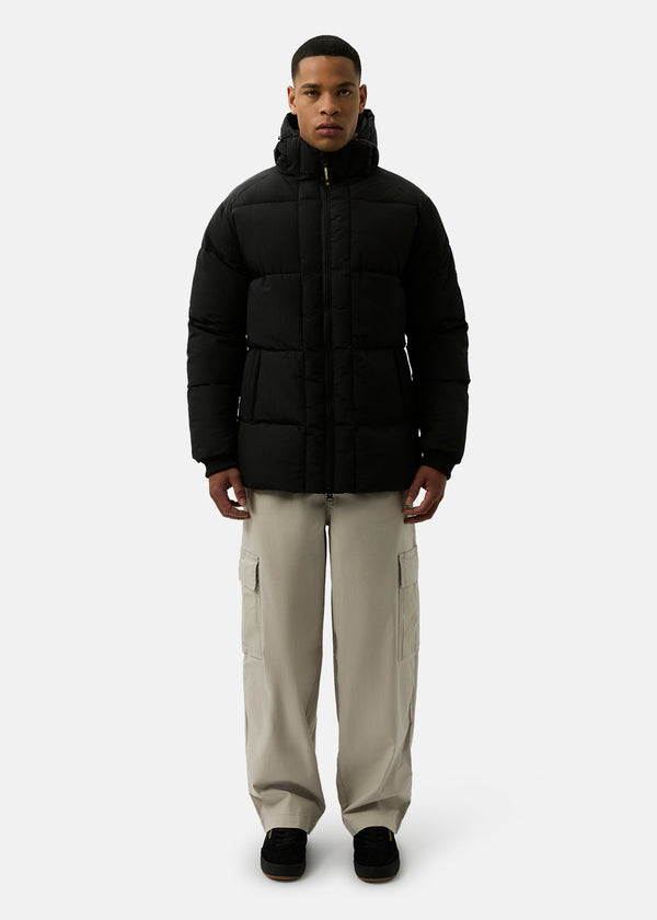 Patrick Noah Puffer Jacket - Black
