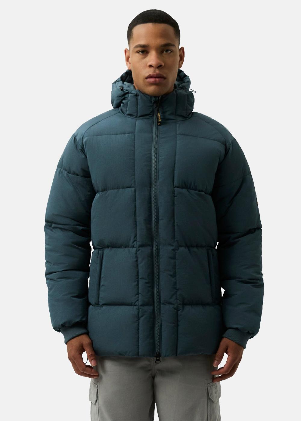 patrick Noah Puffer Jacket - Dark Blue