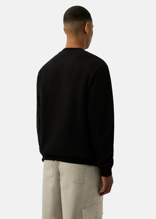 Patrick Oscar Crew Sweat - Black