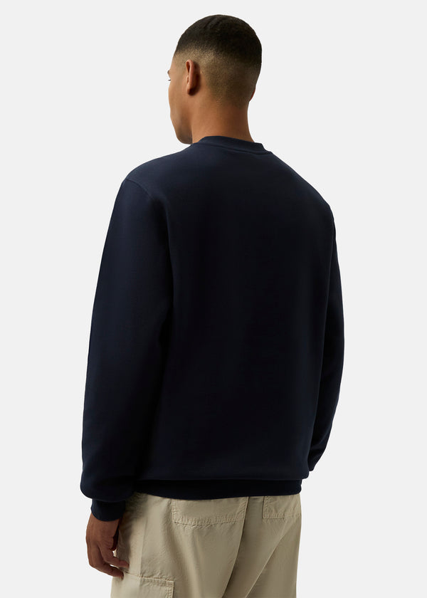 Patrick Oscar Crew Sweat - Navy