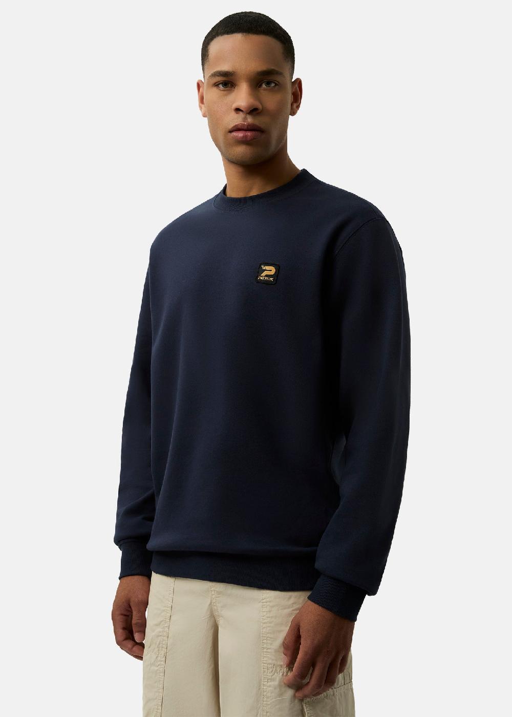 patrick Oscar Crew Sweat - Navy