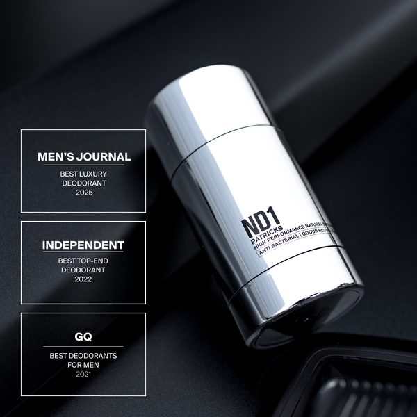 Patricks ND1 | HIGH PERFORMANCE ZERO ALUMINUM DEODORANT