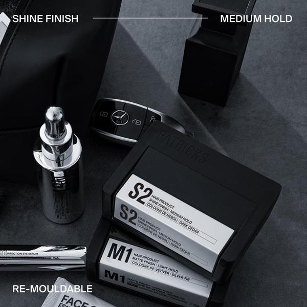 patricks S2 SHINE FINISH | MEDIUM HOLD STYLING PRODUCT