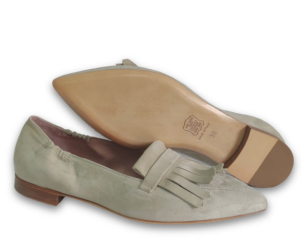 Patrizio Dolci Ballerina Alice Suede Beige
