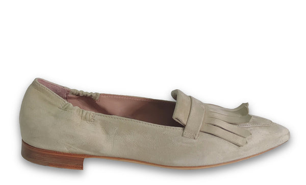 Patrizio Dolci Ballerina Alice Suede Beige