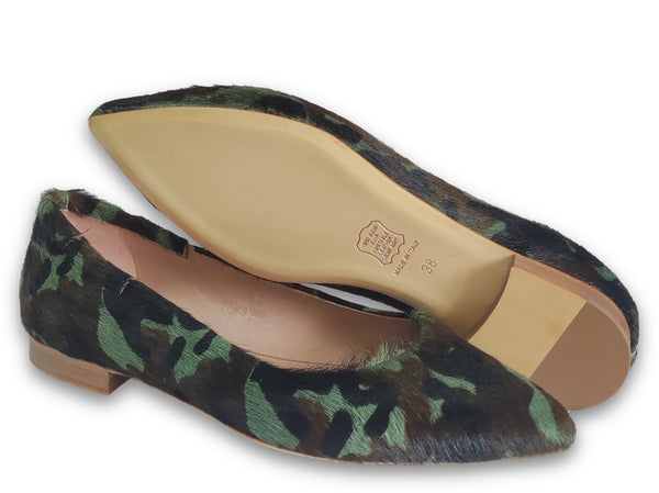 Patrizio Dolci Ballerina Cavallino Camouflage