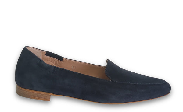 Patrizio Dolci Ballerina Suede Navy