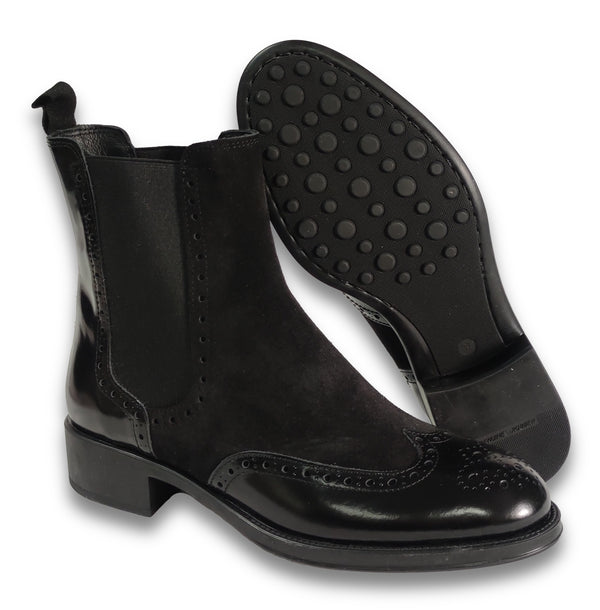 Patrizio Dolci Chelsea Boots Ada Nero