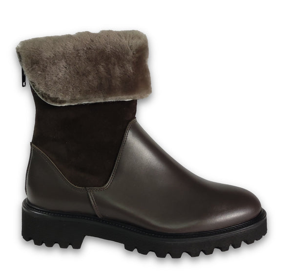 Patrizio Dolci Chelsea Boots Katia Dark Brown