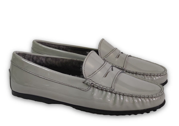 patrizio dolci Mocassin Vincenza Light Grey