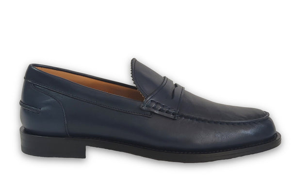 Patrizio Dolci Moccasin College Blue