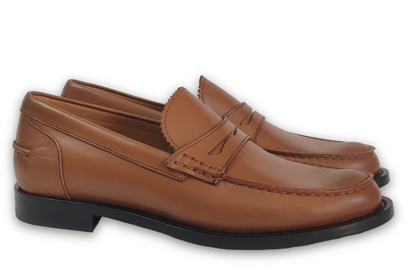 patrizio dolci Moccasin College Cognac