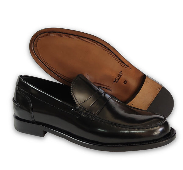 Patrizio Dolci Moccasin College Nero