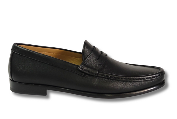 Patrizio Dolci Moccasin Dino Black