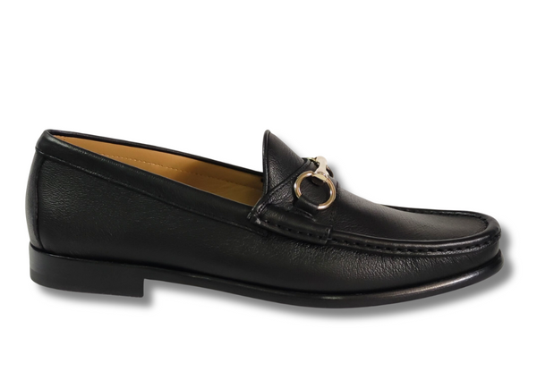 Patrizio Dolci Moccasin Elio Black