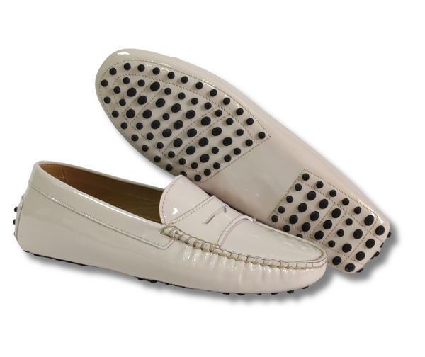 Patrizio Dolci Moccasin Margherita Light Beige