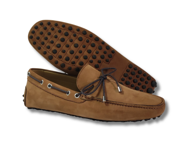 Patrizio Dolci Moccasin Patrizio Brown
