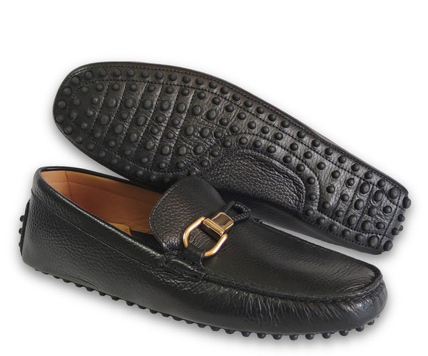 Patrizio Dolci Moccasin Pino Black