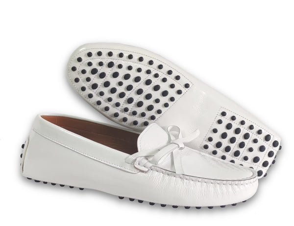 Patrizio Dolci Moccassin Tania White
