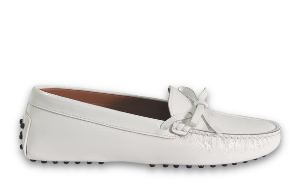 Patrizio Dolci Moccassin Tania White