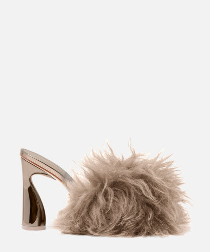 paul andrew ARC FLUFFY MULE sandstone