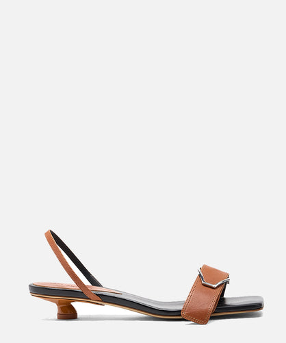 paul andrew CESTUS SANDAL nutmeg