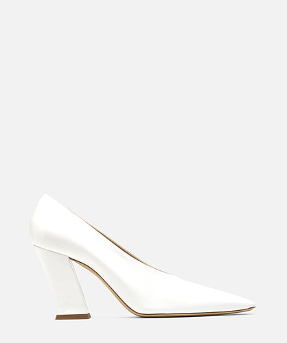 paul andrew CHISEL PUMP snowdrop