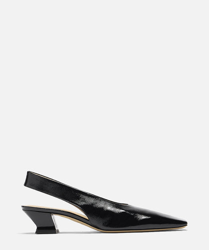 paul andrew CHISEL SLING SLINGBACK black