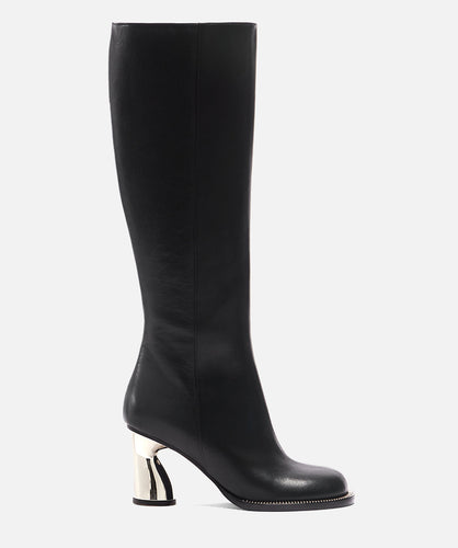 paul andrew DISK ZIP BOOT HIGH BOOT black