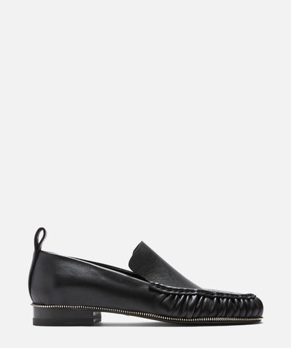paul andrew MISTER ZIP SOFTY LOAFER black