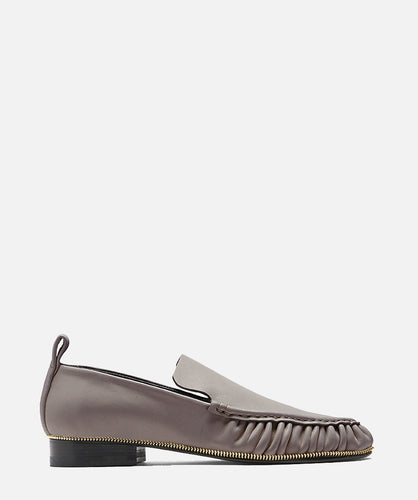 paul andrew MISTER ZIP SOFTY LOAFER earth