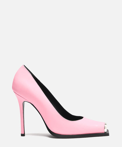 paul andrew STEEL TOE PUMP PUMP flamingo