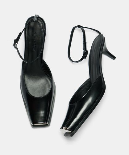 Paul Andrew STEEL TOE SANDAL SANDAL Black