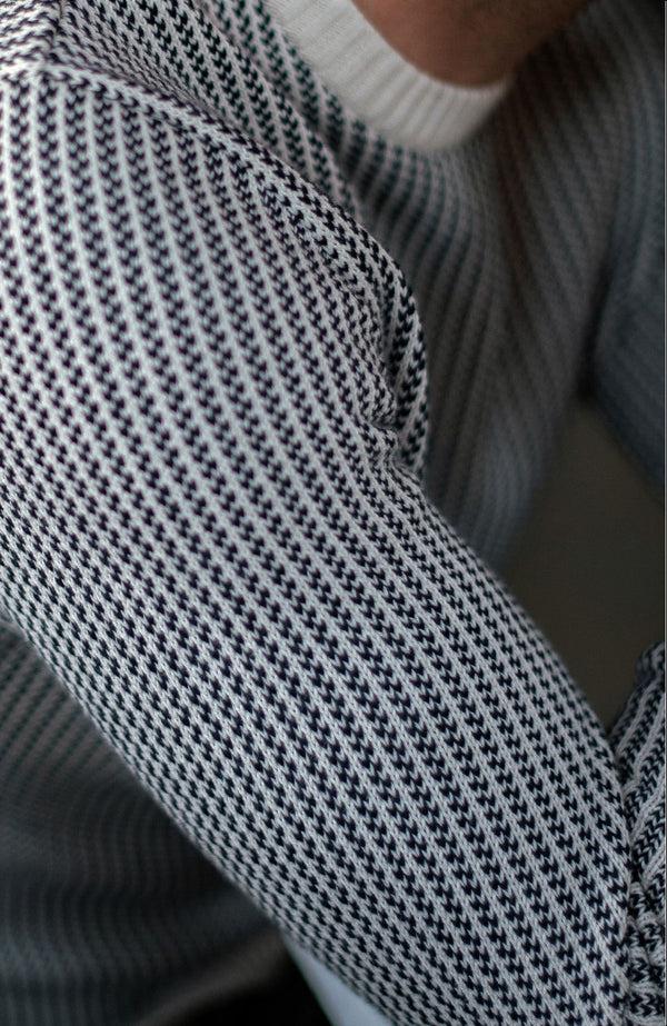 Paul James Mens Cotton Fisherman Tuck Stitch Jumper