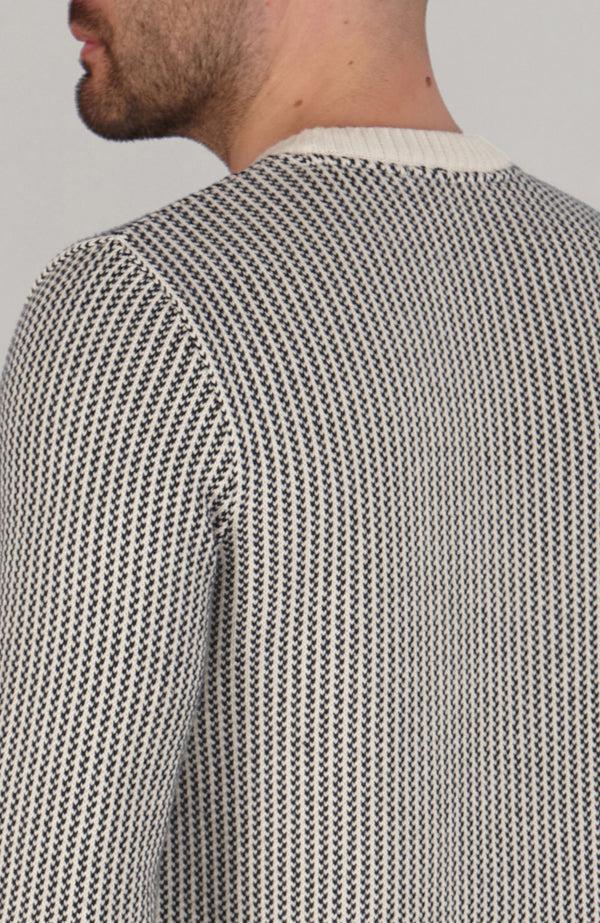 Paul James Mens Cotton Fisherman Tuck Stitch Jumper