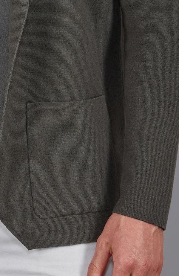 Paul James Mens Lightweight Organic Cotton Linen Knitted Blazer