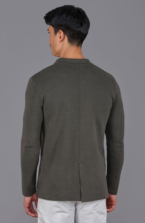 Paul James Mens Lightweight Organic Cotton Linen Knitted Blazer