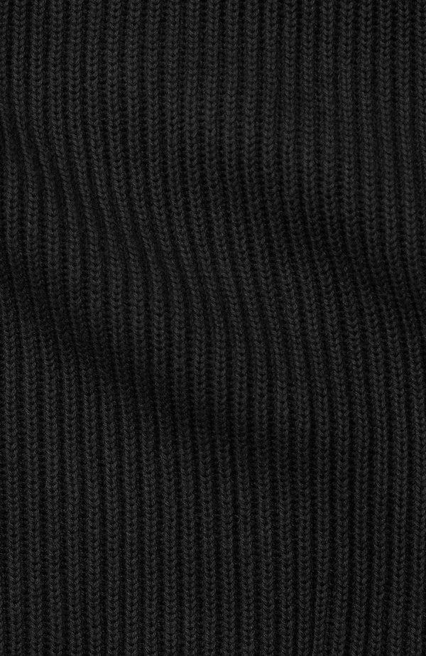 Paul James Mens Midweight Cotton Ribbed Roll Neck Jumper