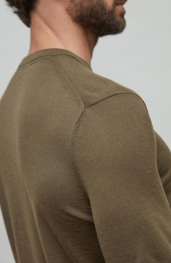 Paul James Mens Superfine Merino Wool Knitted T-Shirt